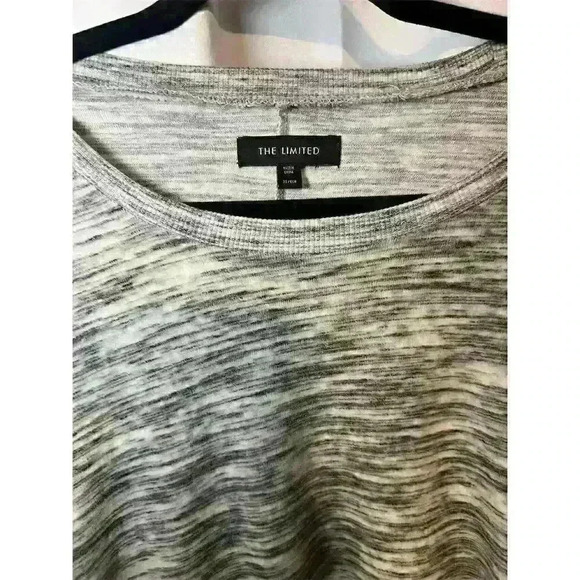 The Limited Women's Gray Knit Long Sleeve Sweater Dress XS Short Sheath - Picture 3 of 16